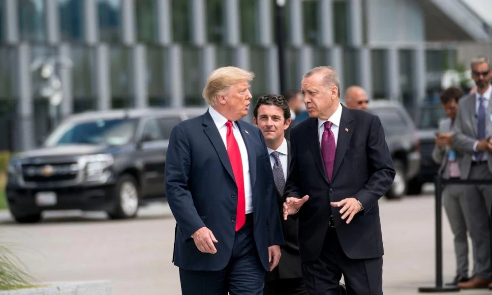 Το θέμα της Ανατολικής Μεσογείου έθιξε ο Τραμπ στον Ερντογάν
